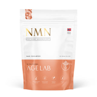 NMN tilskudd (Nicotinamide Mononucleotide) +99% i Norge | AgeLab.no
