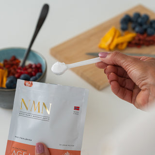 NMN (nicotinamide mononucleotide) 99% i kapsler - Norges mest solgte NAD-tilskudd fra AgeLab.no
