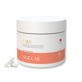 NMN (Nicotinamide Mononucleotide) kapsler +99% i Norge - AgeLab.no