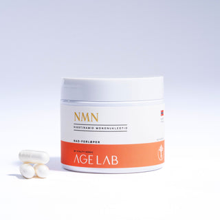 NMN (Nicotinamide Mononucleotide) tilskudd i kapsler +99% i Norge - AgeLab.no