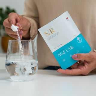 Prøv Norges mest populære nikotinamid-ribosid tilskudd, rent +99% pulver fra AgeLab.no