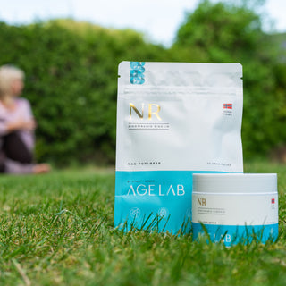 Nikotinamid-ribosid (NR) pulver +99% fra Norge - AgeLab.no