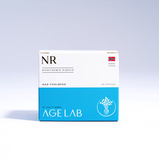 NR-tilskudd (nikotinamid ribosid) 60 kapsler av høyeste kvalitet hos