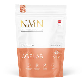 NMN (Nikotinamid Mononukleotid) - Rent pulver - AgeLab.no