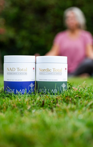 Kjøp NAD+ i Norge: NAD Total, Nikotinamid Ribosid, NMN, Nicotinamide mononucleotide supplement fra AgeLab.no