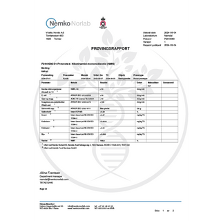 NMN dokumentert +99% renhet laboratorietestet - AgeLab.no