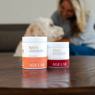 Kjøp NMN (nicotinamide mononucleotide) og TMG kosttilskudd i Norge hos AgeLab.no