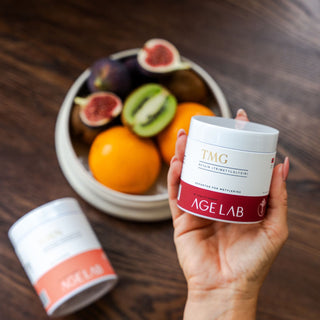 Prøv NMN sammen med TMG kosttilskudd i Norge hos AgeLab.no
