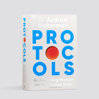 Kjøp Protocols av Andrew Huberman i Norge (2026). Praktiske, forskningsbaserte protokoller for longevity, søvn, fokus, energi, humør og helse.