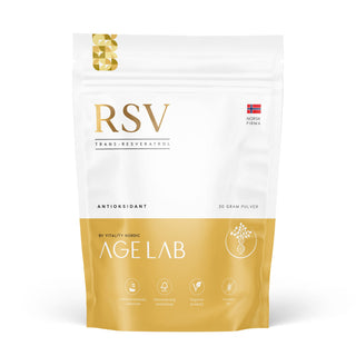 Resveratrol (RSV) - Rent pulver - AgeLab.no